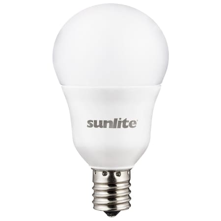 Sunlite LED A15 40W Equivalent E17 Base Dimmable Frosted ETL Listed Light Bulb, 3000K, 6PK 80334-SU